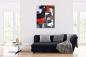 Mobile Preview: contemporary art black red white - abstract 1422